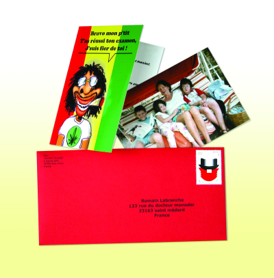 envoyer des photos et des cartes de voeux par la poste