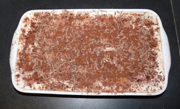 Recette Tiramisu plat de Tiramisu