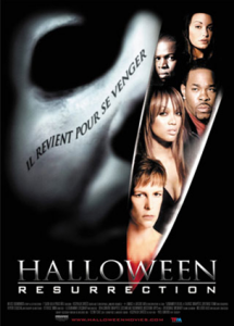 affiche du film Halloween 8 resurrection