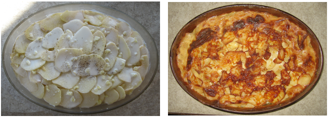 recette du gratin dauphinois pour les vacances
