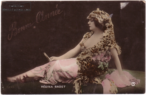 Carte postale de Regina Badet actrice