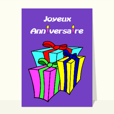 Cadeaux et bougies