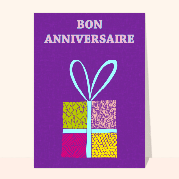 Un gros cadeau décoré