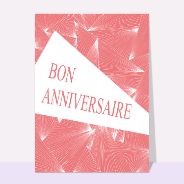Bon anniversaire