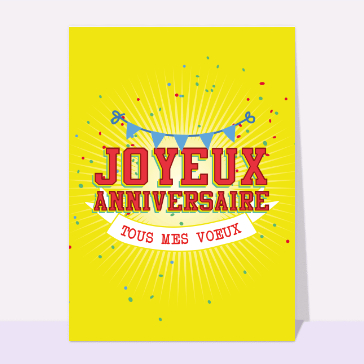Fête d'anniversaire