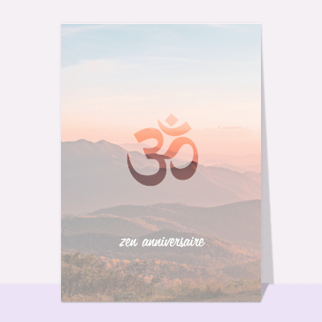 Un zen anniversaire