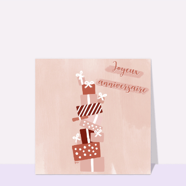 Pile de cadeaux