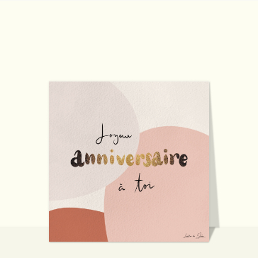 Joyeux anniversaire illustrations aesthetic