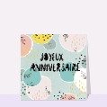 Cartes anniversaire pour votre texte