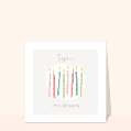 Cartes anniversaire pour votre texte