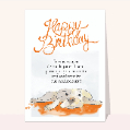 Cartes anniversaire en retard pour votre texte