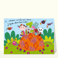Cartes anniversaire en retard pour votre texte