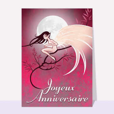 Fée joyeux anniversaire