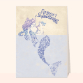 Cartes anniversaire fantastiques pour votre texte