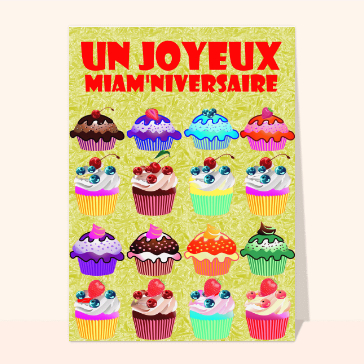 Joyeux miam'niversaire
