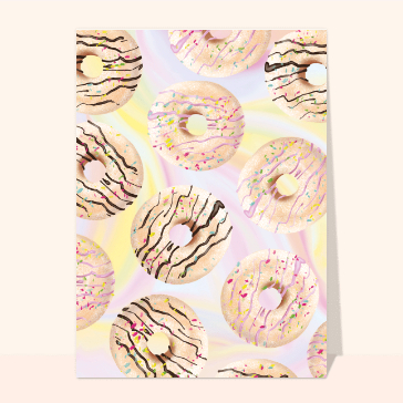 Donuts d'anniversaire