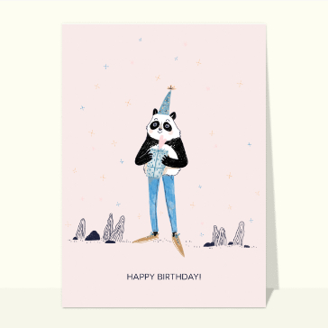 Happy birthday du panda