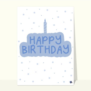 Happy birthday et poids bleus