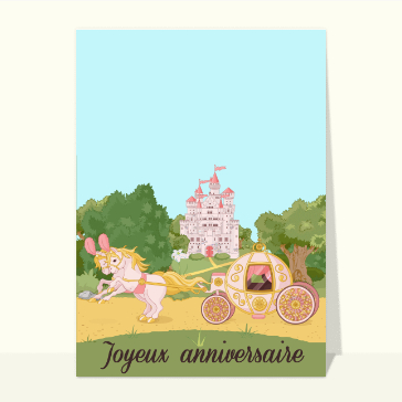 Le château de princesse personnalisable