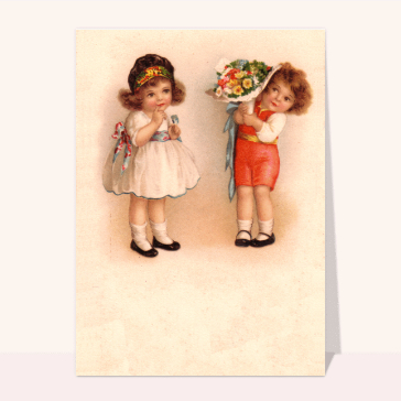 Carte ancienne personnalisable