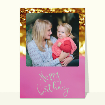 Un joyeux anniversaire en or