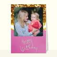 Cartes anniversaire personnalisées pour votre texte
