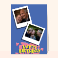 Cartes anniversaire personnalisées pour votre texte