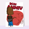 cartes anniversaire musicales pour votre texte