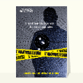 Cartes anniversaire d'affiches de film pour votre texte