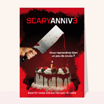 Film d'horreur d'anniversaire