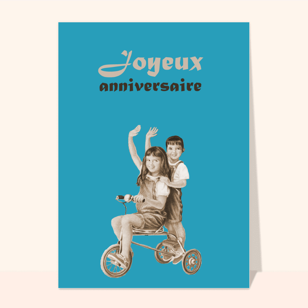Carte Postale Kid Paddle fête d'anniversaire... Monstrueuse
