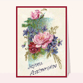 cartes anniversaire anciennes pour votre texte