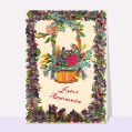 cartes anniversaire anciennes pour votre texte