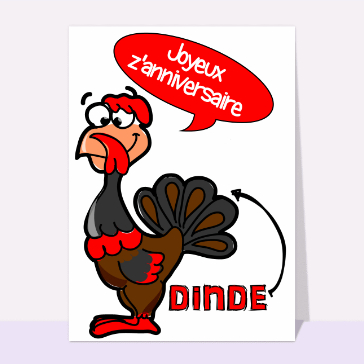 Dinde d'anniversaire