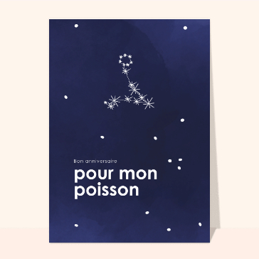Anniversaire de mon poisson