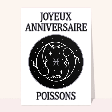 Joyeux Anniversaire Poissons