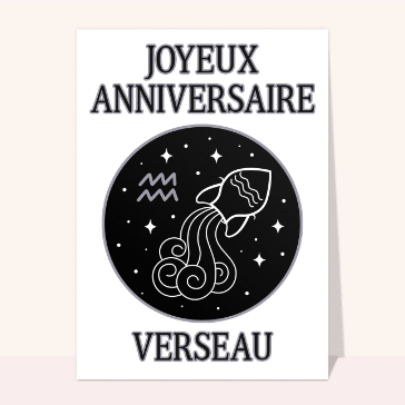 Joyeux Anniversaire Verseau