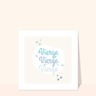 Vierge couleurs pastel