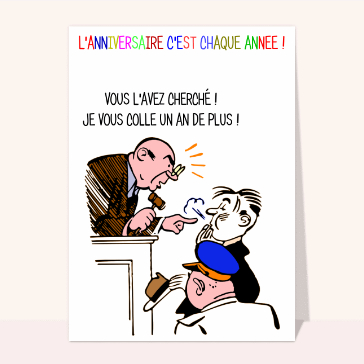 L'anniversaire c'est chaque année !