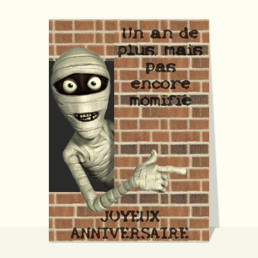 Pas encore momifié