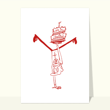 Anniversaire d'un acrobate