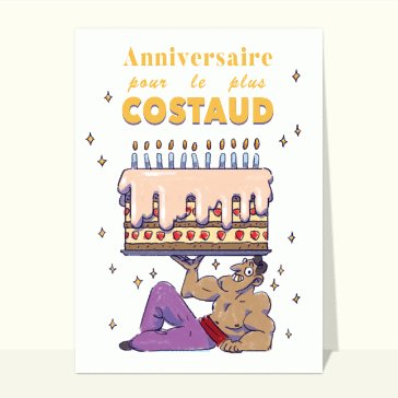 Anniversaire du plus costaud