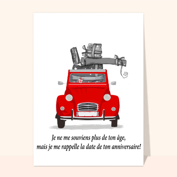 Joyeux anniversaire en 2cv
