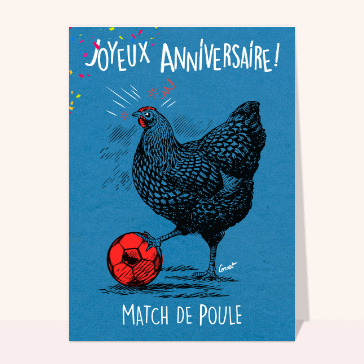 Joyeux anniversaire Match de poule