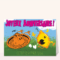 Cartes anniversaire humour pour votre texte