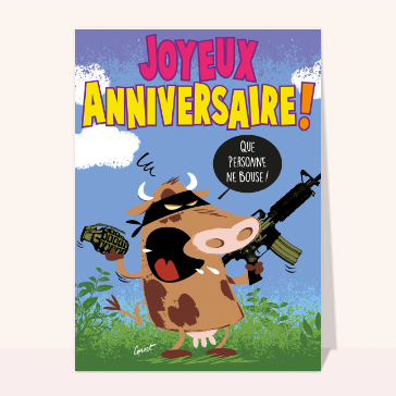 Joyeux anniversaire que personne ne bouse