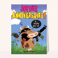 Cartes anniversaire humour pour votre texte