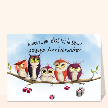 Anniversaire de la star