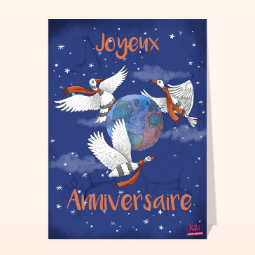 Anniversaire et oies magiques