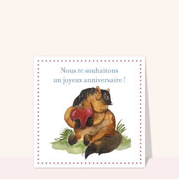 Joyeux anniversaire petit poney